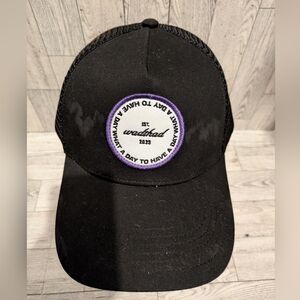 Black Trucker Hat